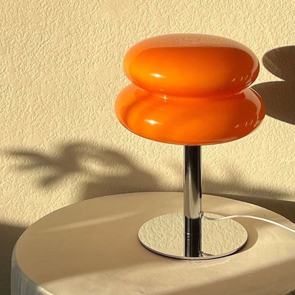Lampara vintage de vidrio soplado